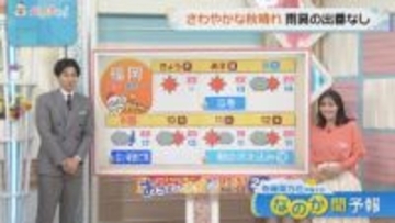 佐藤菜乃花気象予報士のお天気情報　バリはやッ!　11月6日