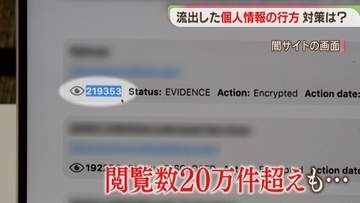 実際の買物をもとにウソのメール　流出した個人情報の行方　対策は