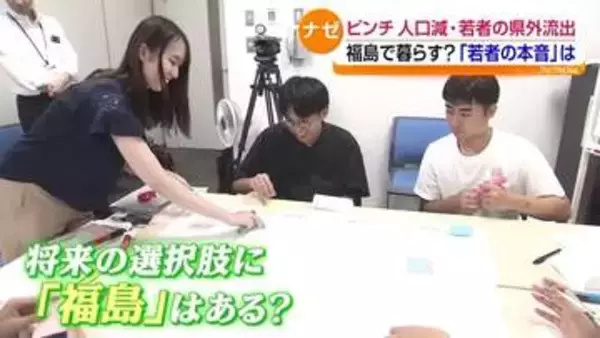 県外流出に歯止めを　若者座談会で見えた福島の課題　若者の本音から探る人口減少対策