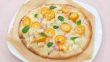 『おからのアイデアレシピ』栄養たっぷり【おから入りフルーツピザ】