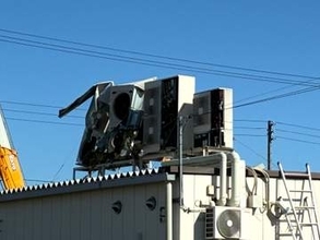 福島市の建物で室外機が爆発　けが人なし　原因調査　福島