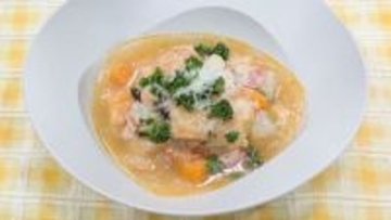 『冬野菜レシピ』イタリアの家庭料理をお手軽に【冬野菜のリボリータスープ】