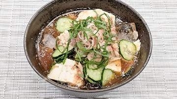 『旬の味・アジ』うま味たっぷり干物を使って【アジの冷や汁】