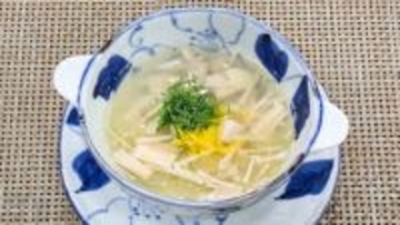 『カラダを温める汁もの』ぬめりで消化促進【里芋とえのきだけのスープ】