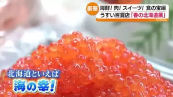 「美味しいものいっぱいなイメージ」北海道の自慢の味が集結した物産展　福島