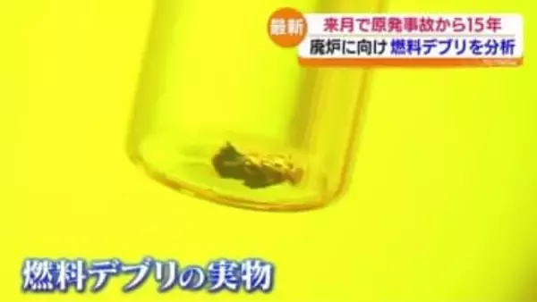 金属の棒などでも砕けるような性質…燃料デブリ分析の最前線　福島