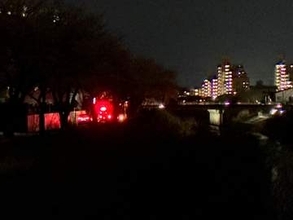 夜間警戒続けられていたクマ　行方わからず　8日午前8時時点で富田町の住宅地でクマ目撃　郡山市