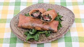 『旬の味・カツオ』カツオのW使い【カツオの春巻き】