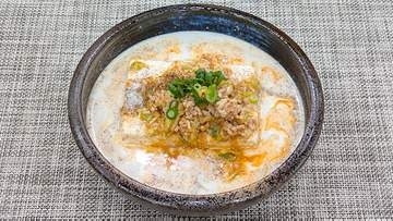 『ひんやりレシピ』なめらかでコクのあるごまスープ【ひんやり麻婆豆腐】
