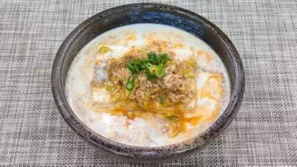 『ひんやりレシピ』なめらかでコクのあるごまスープ【ひんやり麻婆豆腐】
