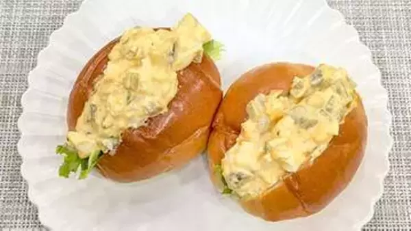 『春は卵』ごろっと食感を残して！【たまごドッグ】