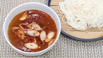 『アイデアめんレシピ』スプーン一杯で本格的に！【麻辣湯つけめん】