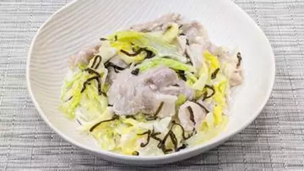 『新生活応援！パパっと作れるごはん』レンチン！ワンボウル！！【豚肉とキャベツのマヨこんぶ和え】