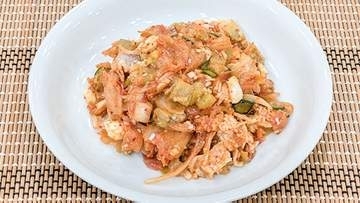 『ひんやりレシピ』たれはレンジで【冷やし豚キムチ】
