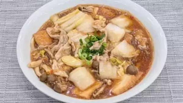 『とろみであったか料理』水溶き片栗粉は不要！【豚肉のピリ辛煮込み】