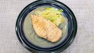 『時短簡単・パッとサッとドンな料理』叩いてやわらか【チキンとキャベツのレモンバターソース】