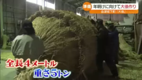 「五穀豊穣、商売繁盛を願って…」年明けに向けた準備も　福島