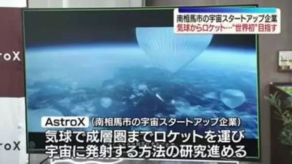 「世界にもすごくインパクトがある」気球からロケットを宇宙に打ち上げる…12月ごろ宇宙スタートアップ企業が“世界初”目指し打ち上げへ　福島
