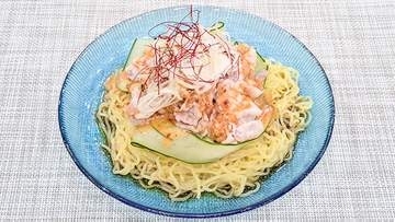 『ひんやりレシピ』茹でるときのひと工夫♪【豚しゃぶ冷やし中華】