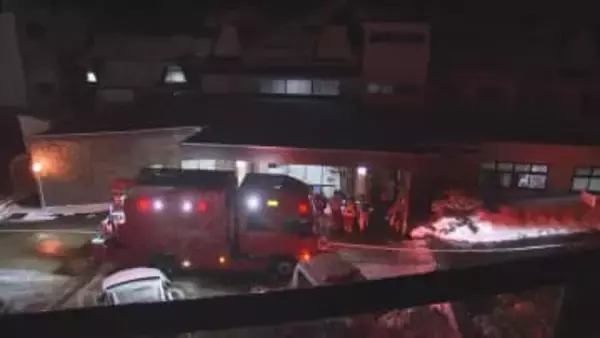 「黒煙と炎が見える」高湯温泉“玉子湯”の職員寮で火事・福島