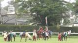 「相馬野馬追の会場で６人けが　脱走した馬と衝突　福島・南相馬」の画像1