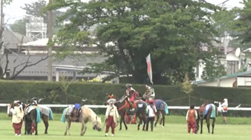 相馬野馬追の会場で４人けが　脱走した馬に巻き込まれたか　福島・南相馬