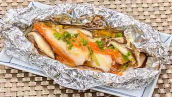 『とろみであったか料理』最後までおいしく【白身魚と野菜の包み焼き・とろみあん】