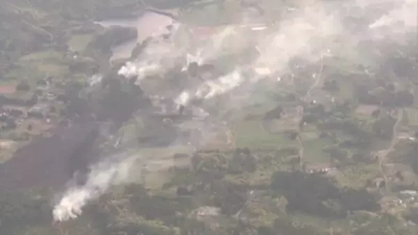 【速報】喜多方市塩川町で発生した山林火災は27日午前11時50分に鎮圧状態に　福島