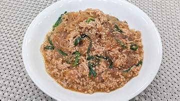 『時短簡単・パッとサッとドンな料理』ボウルひとつで【レンチン！スタミナ春雨】
