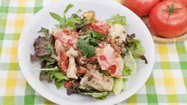 『「いわきのめぐみ 春トマト」を使って』ビール衣でサクッと【トマトのフリット　トマトソース】