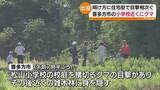 「クマの出没相次ぎ　喜多方市の小学校で“運動会を延期”・福島」の画像1