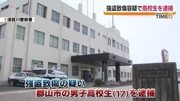 強盗致傷の疑いで17歳男子高校生を逮捕…10代少年から現金奪おうと殴る蹴るの暴行か