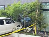 「「ホテルのレストランに車が突っ込んだ」高齢女性運転の車が車道に出る際にホテルに突っ込む　福島」の画像1