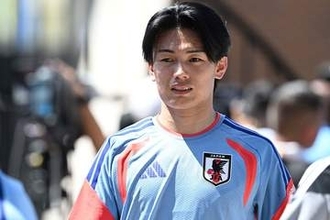 上田綺世、大舞台で「自分の力を発揮する」　森保Jのストライカーが覚悟「100%を引き出すために」