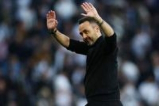 三笘薫は「信じられない」　デ・ゼルビ監督が圧巻弾を称賛…勝ち点3スルリも「とても誇りに思う」