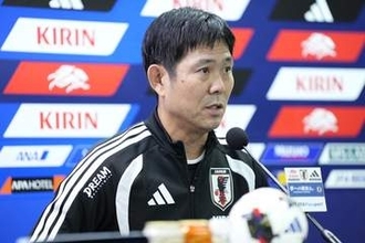 日本代表・森保一監督がウルグアイ戦へ意気込み　W杯後初の活動…フォルラン監督と激突