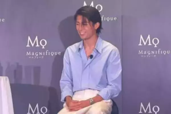 中村敬斗が決意「日頃の環境のレベルを上げる」　爽やかコーデで登場…倍率2000倍“激レア”イベント