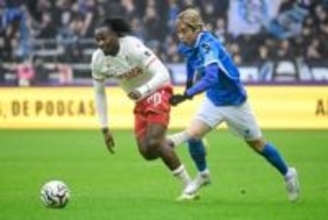 伊東純也が「別格ですね」　左サイドで存在感…圧巻ドリブル→相手無効化で「キレ良すぎない？」