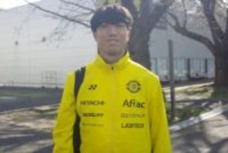 サポーターに感謝「心強い」　試合前に見つめた横断幕…古賀太陽の思い「一体感は特別なもの」