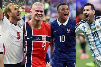 W杯もいよいよ準々決勝　熾烈な得点王争い…メッシ、エンバペ、ハーランド、ケインの”四つ巴”