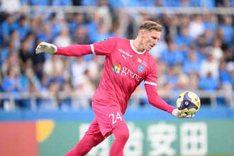 横浜FC、GKスウォビィクの負傷を発表　全治10〜12週と診断…1月の横浜ダービーで受傷