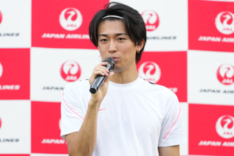 中村敬斗へ“直球質問”「結構エグいの来たな」　18問に回答…サッカー教室で美技連発「得意」