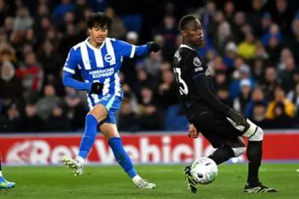 三笘薫が「ロナウジーニョのよう」　華麗タッチでチェルシー翻弄「空中でかわした？？」