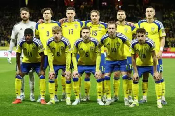 W杯で日本と同組…スウェーデン代表がメンバー26人を発表　イサク、ギョケレシュら強烈な攻撃陣