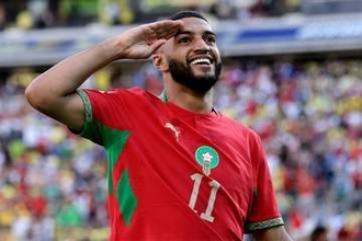 モロッコがブラジルから先制　サイバリが鮮やかループで電光石火弾…W杯のグループ屈指の注目対決