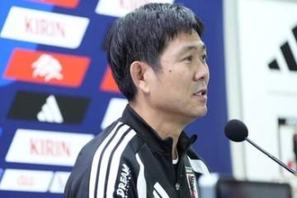 森保監督がスタメン明言「中心にメンバーを構成」　ウルグアイ戦「予想先発」…初陣で“可変”実施へ