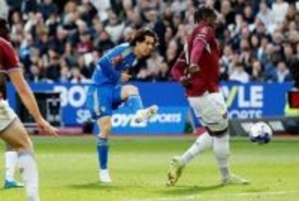 田中碧がFA杯準々決勝で先制ゴール　切り返しから左足弾で今季4発目…代表帰りの一戦で存在感