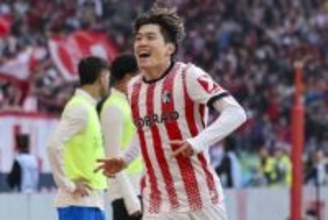 強豪相手に「きたぞこれ」　今季4ゴール目…24歳日本人が独で奮闘「適応具合が半端ない」