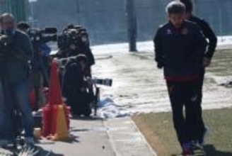 カズ、J3福島で初練習「新鮮なことばかり」　雪が残る中…プロ41年目を始動「1分1秒でも出たい」