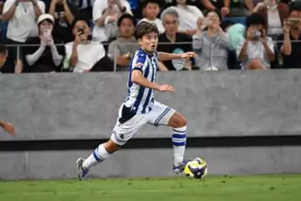 DF2人置き去り…復帰の久保建英が「キレキレ」　キックフェイント炸裂「W杯も楽しみ」